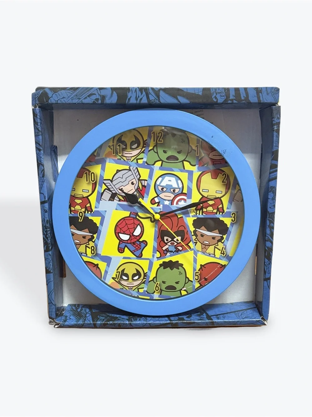 Bioworld Marvel Kawaii Wall Clock
